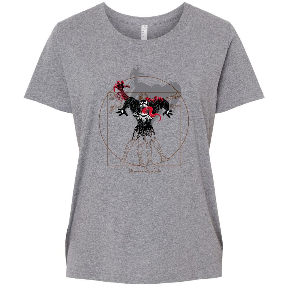 Ladies Curvy Jersey - TQDX9V6J - Granite Heather - 9