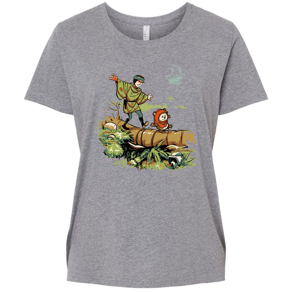 Ladies Curvy Jersey - M2HLDJ8G - Granite Heather - 9