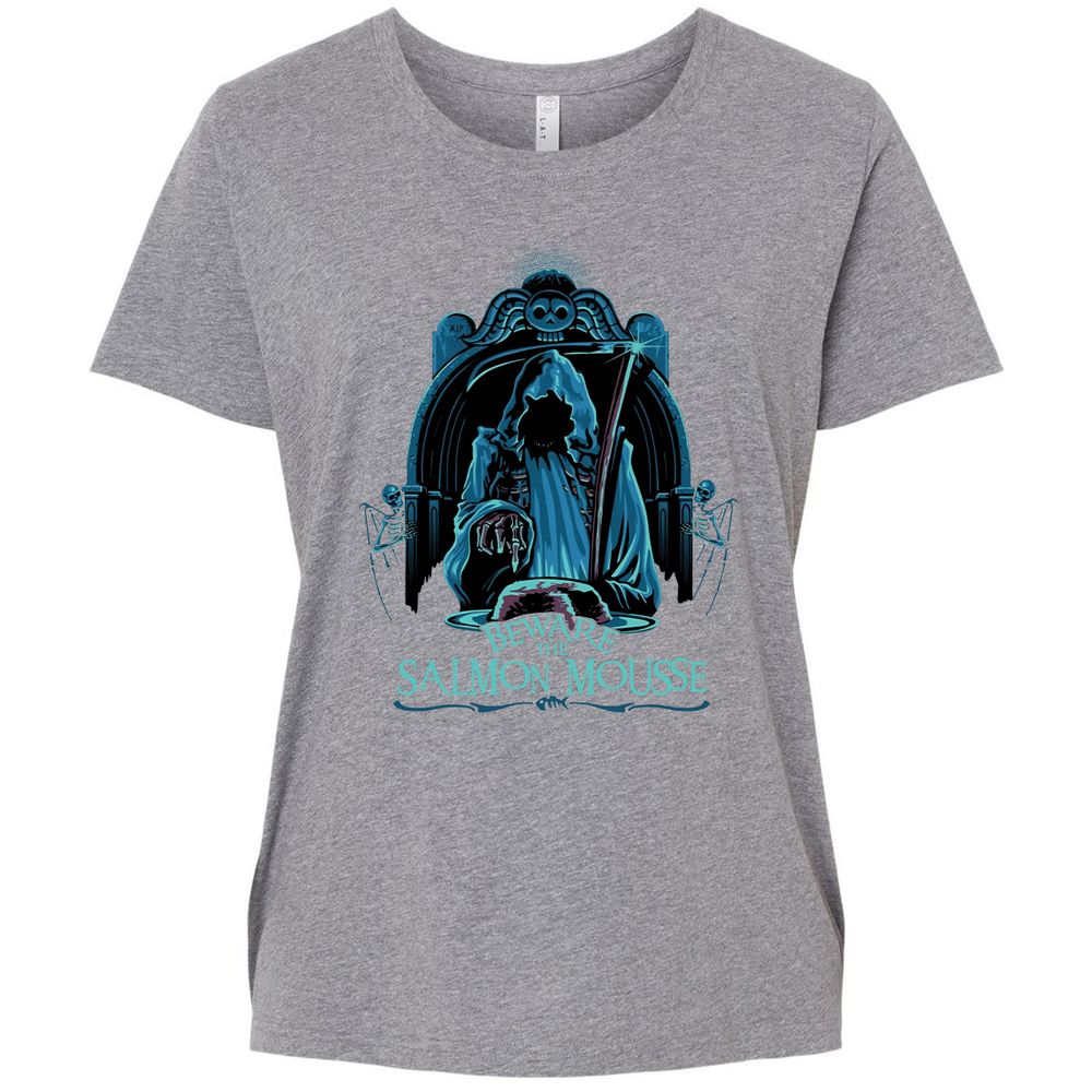 Ladies Curvy Jersey - UKWJ7FVZ - Granite Heather - 9