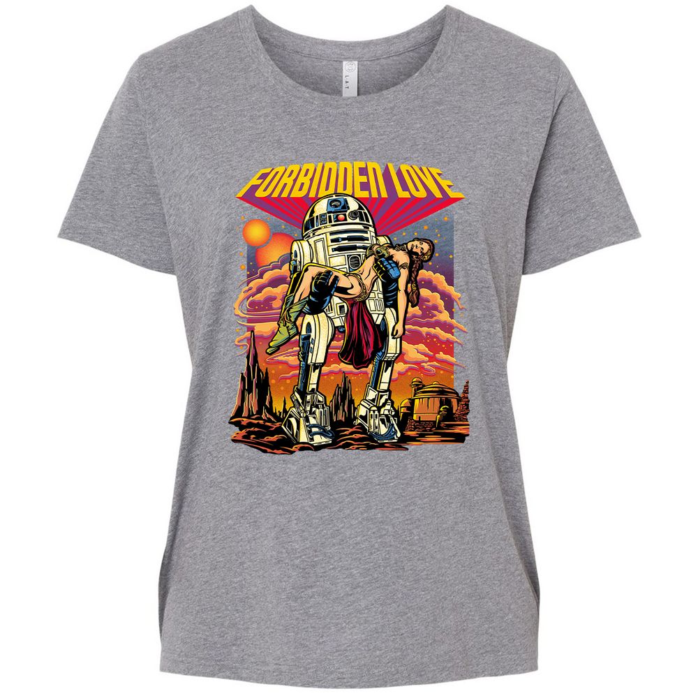 Ladies Curvy Jersey - V3CYL2HR - Granite Heather - 9