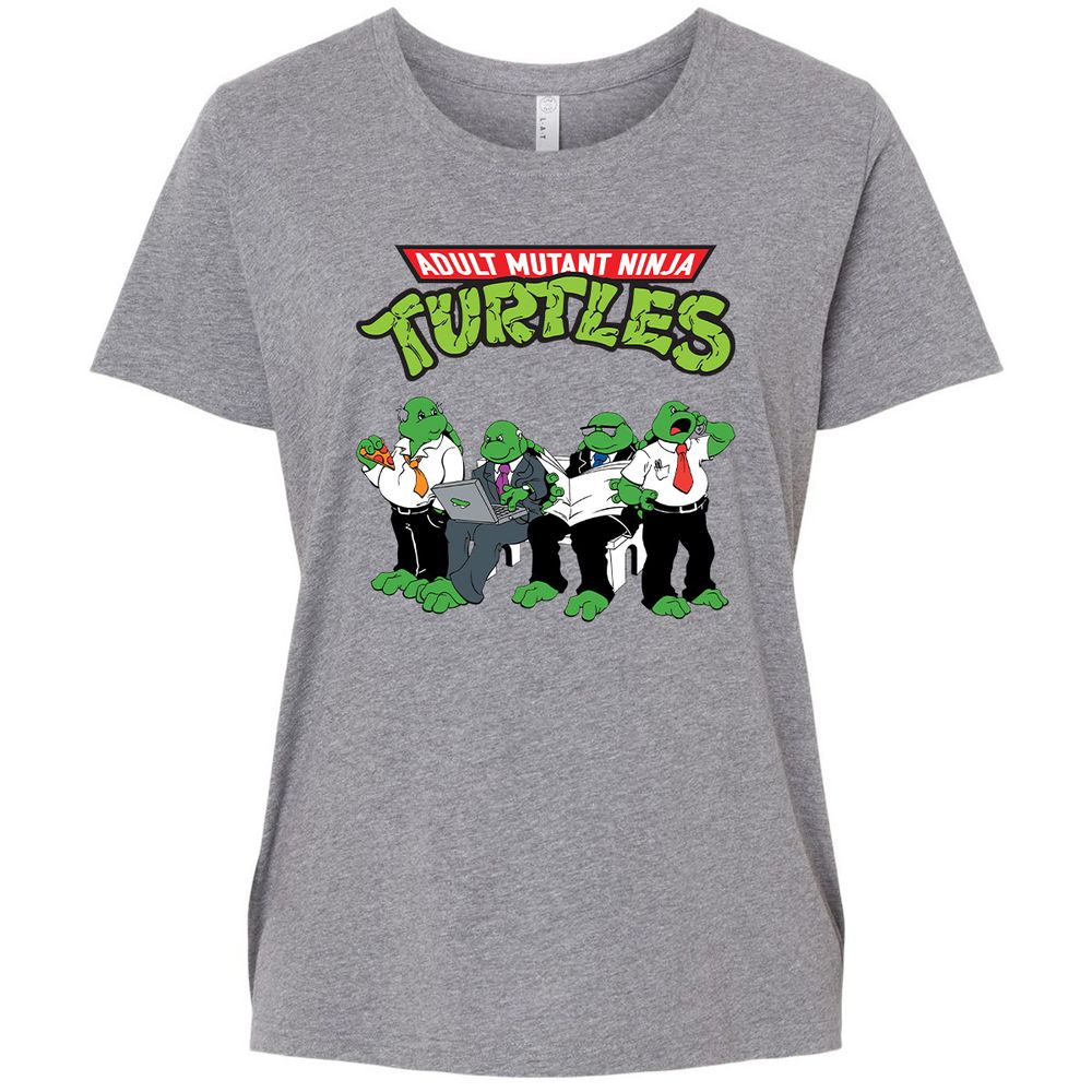 Ladies Curvy Jersey - 7YCZK5W6 - Granite Heather - 9