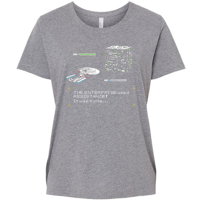 Ladies Curvy Jersey - YCU1RR3L - Granite Heather - 9