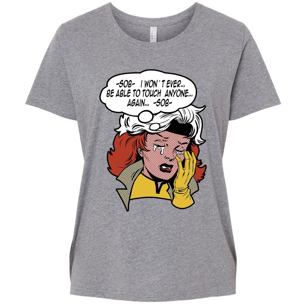 Ladies Curvy Jersey - XD7FXU15 - Granite Heather - 9