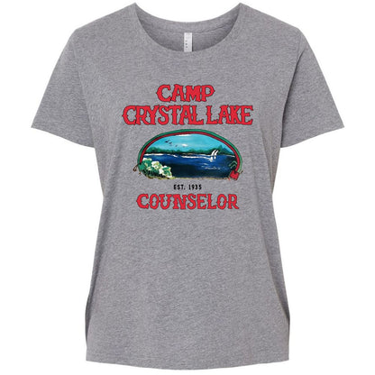 Ladies Curvy Jersey - B5JW2F1K - Granite Heather - 9