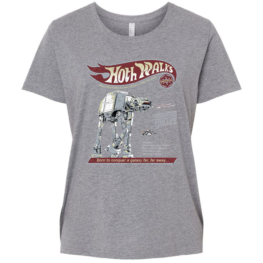 Ladies Curvy Jersey - MQUKS3VD - Granite Heather - 9