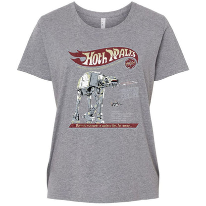 Ladies Curvy Jersey - MQUKS3VD - Granite Heather - 9