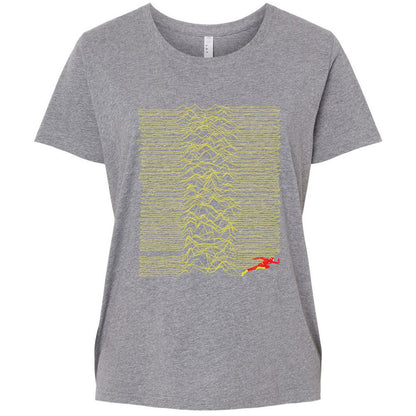 Ladies Curvy Jersey - 1ZWB3PHF - Granite Heather - 9