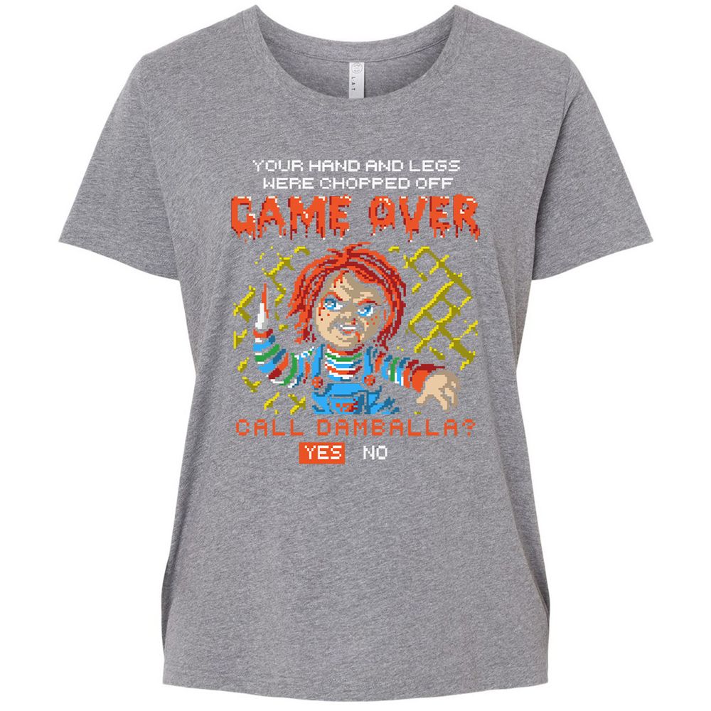 Ladies Curvy Jersey - XVLY3ZJB - Granite Heather - 9