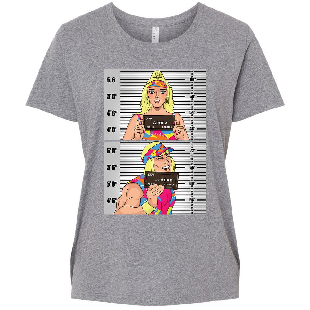 Ladies Curvy Jersey - M6A61WQ3 - Granite Heather - 9