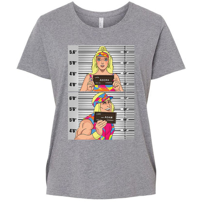 Ladies Curvy Jersey - M6A61WQ3 - Granite Heather - 9