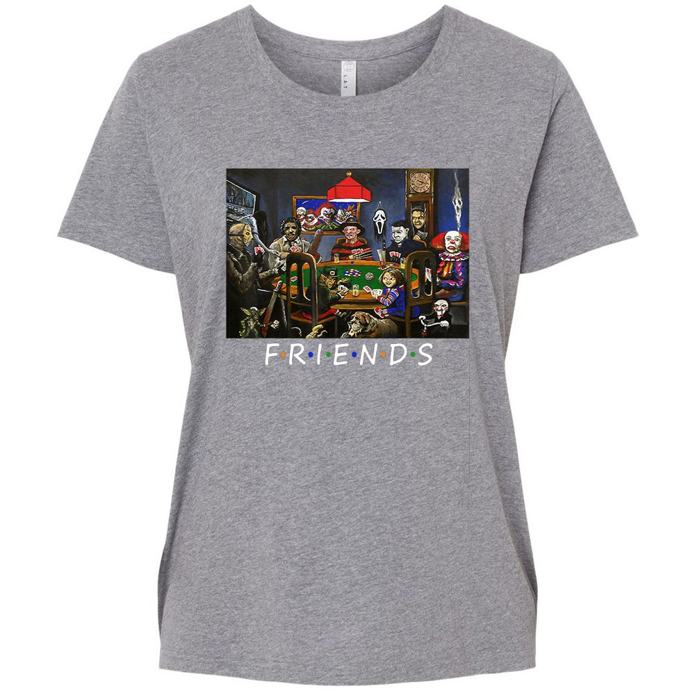 Ladies Curvy Jersey - YGCHH87G - Granite Heather - 9