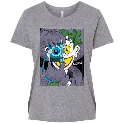 Ladies Curvy Jersey - BG2E6E6Y - Granite Heather - 9