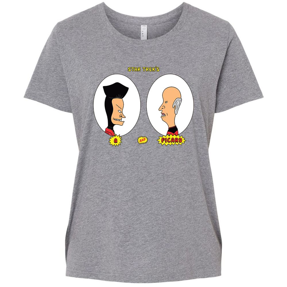 Ladies Curvy Jersey - GBCBCL29 - Granite Heather - 9