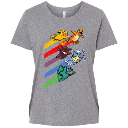 Ladies Curvy Jersey - 1E7LVCLP - Granite Heather - 9