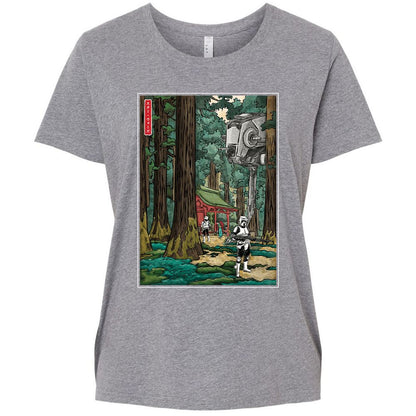 Ladies Curvy Jersey - QKDJFY2W - Granite Heather - 9