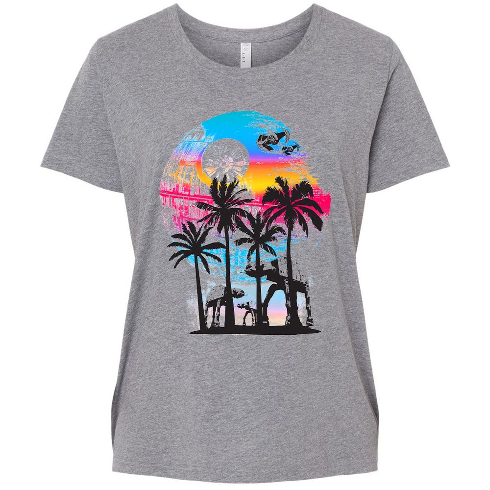 Ladies Curvy Jersey - LFVGDHQY - Granite Heather - 9