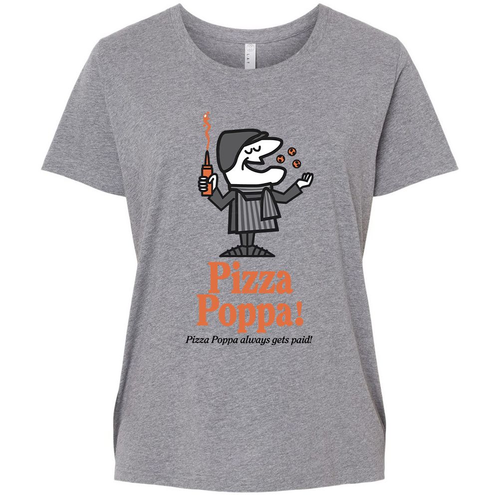 Ladies Curvy Jersey - YJBA3YNH - Granite Heather - 9