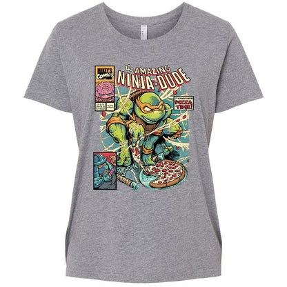 Ladies Curvy Jersey - F28MP4PY - Granite Heather - 9