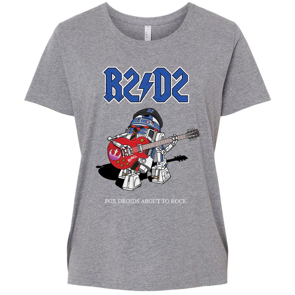 Ladies Curvy Jersey - EVL6RHV6 - Granite Heather - 9