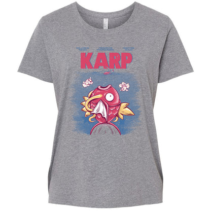 Ladies Curvy Jersey - G4WTNXFJ - Granite Heather - 9