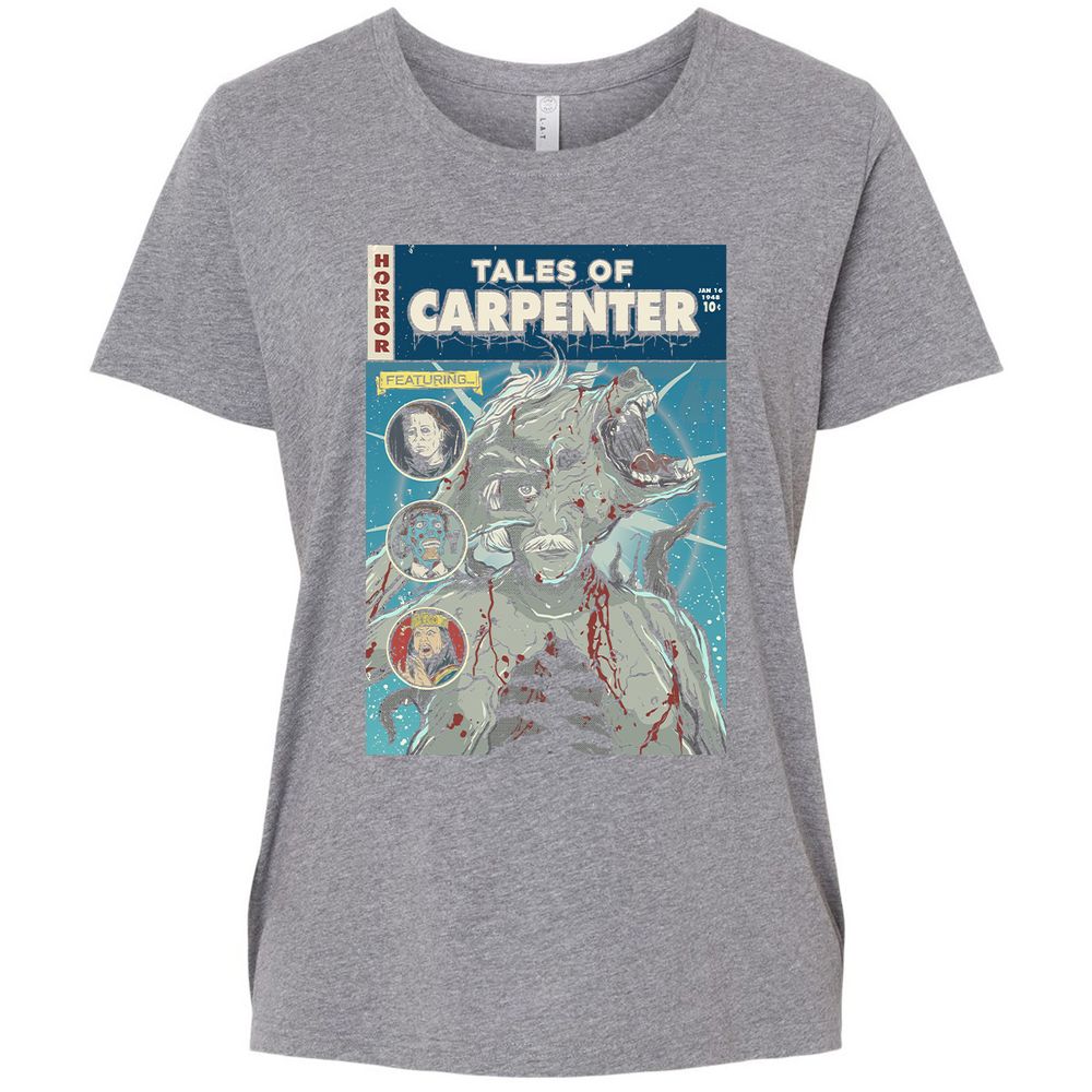 Ladies Curvy Jersey - VF4TD5X7 - Granite Heather - 9