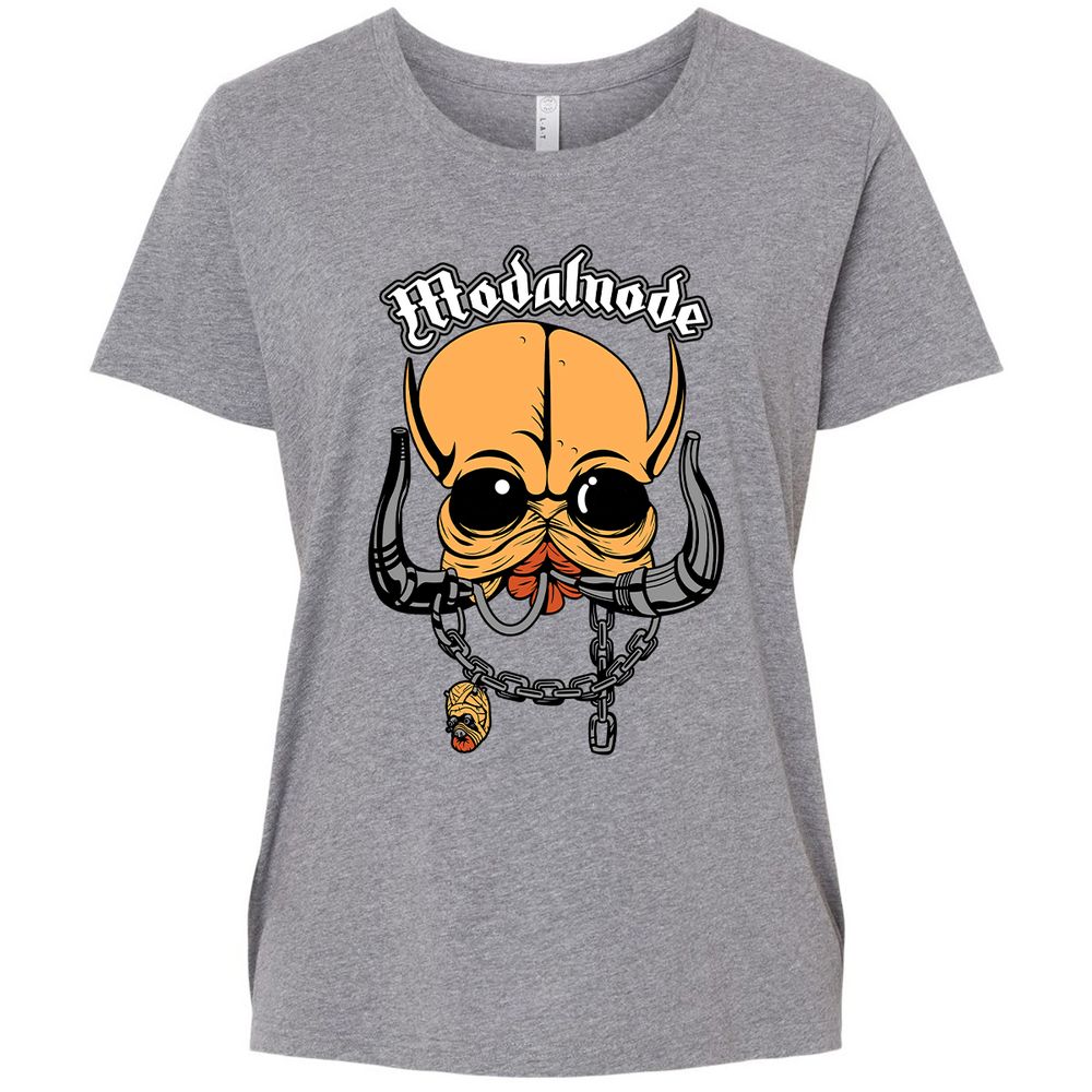 Ladies Curvy Jersey - FYDSSVLQ - Granite Heather - 9