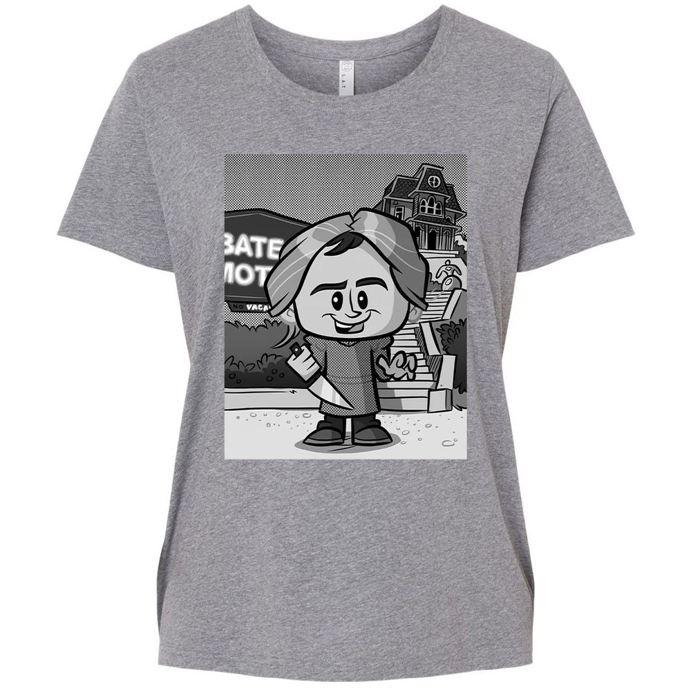 Ladies Curvy Jersey - CH5QEYNH - Granite Heather - 9