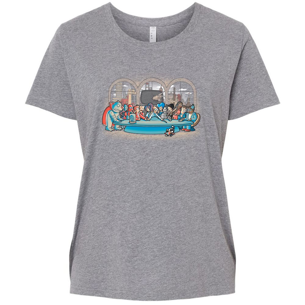 Ladies Curvy Jersey - NG7LD18U - Granite Heather - 9