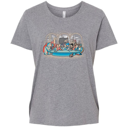 Ladies Curvy Jersey - NG7LD18U - Granite Heather - 9