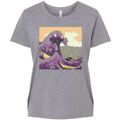 Ladies Curvy Jersey - 9D15JCWR - Granite Heather - 9