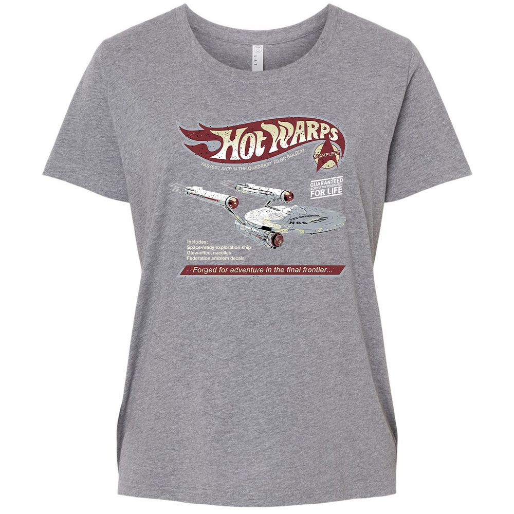 Ladies Curvy Jersey - 1Y7YNM92 - Granite Heather - 9