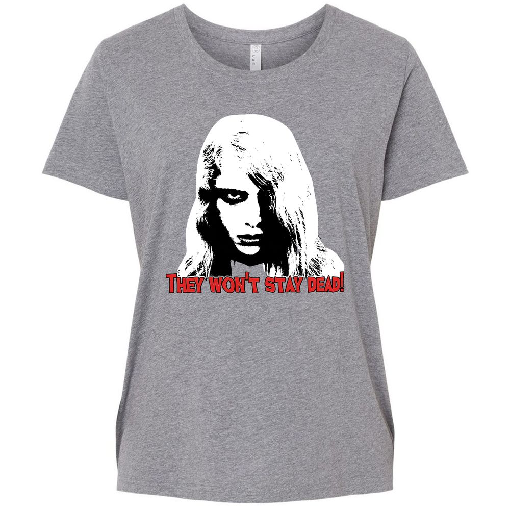 Ladies Curvy Jersey - JY9WHW1R - Granite Heather - 9