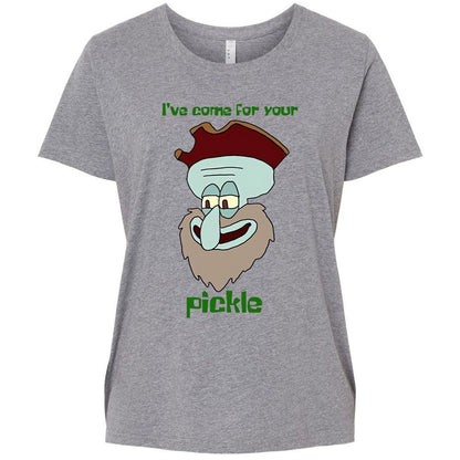 Ladies Curvy Jersey - 1JXWWB7R - Granite Heather - 9