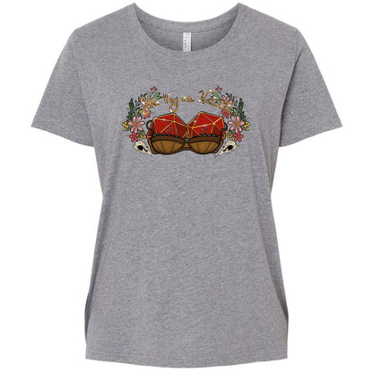 Ladies Curvy Jersey - A1S7LCDT - Granite Heather - 9