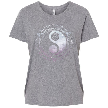 Ladies Curvy Jersey - GKKT5F8L - Granite Heather - 9