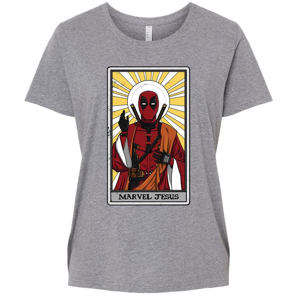 Ladies Curvy Jersey - 517GRW8J - Granite Heather - 9