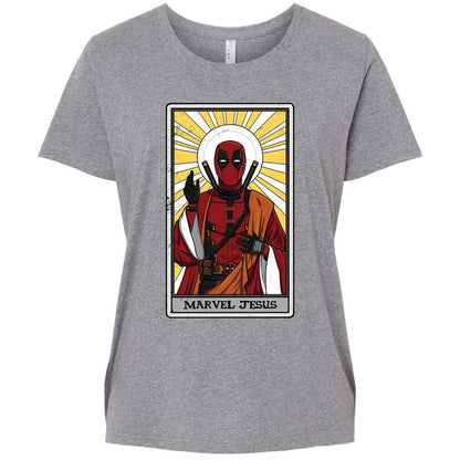 Ladies Curvy Jersey - 517GRW8J - Granite Heather - 9