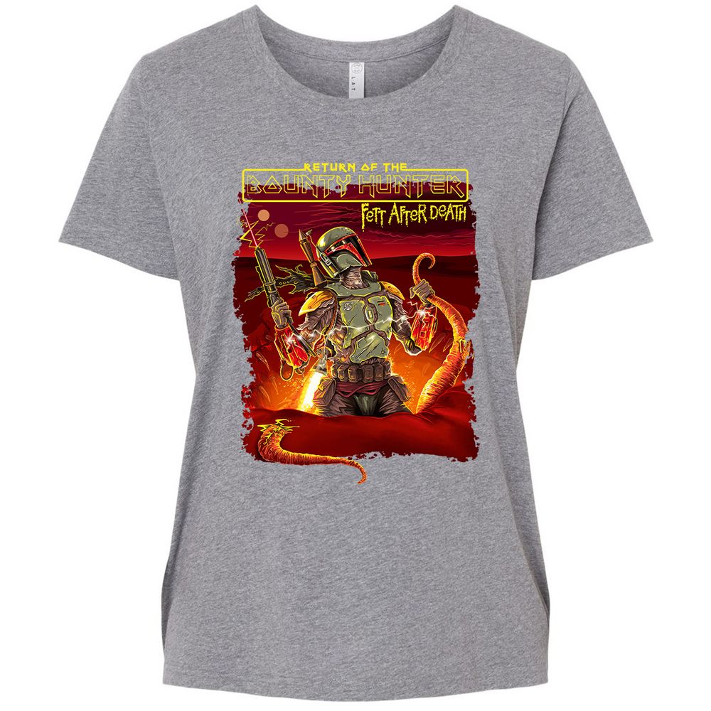 Ladies Curvy Jersey - S612QVRH - Granite Heather - 9