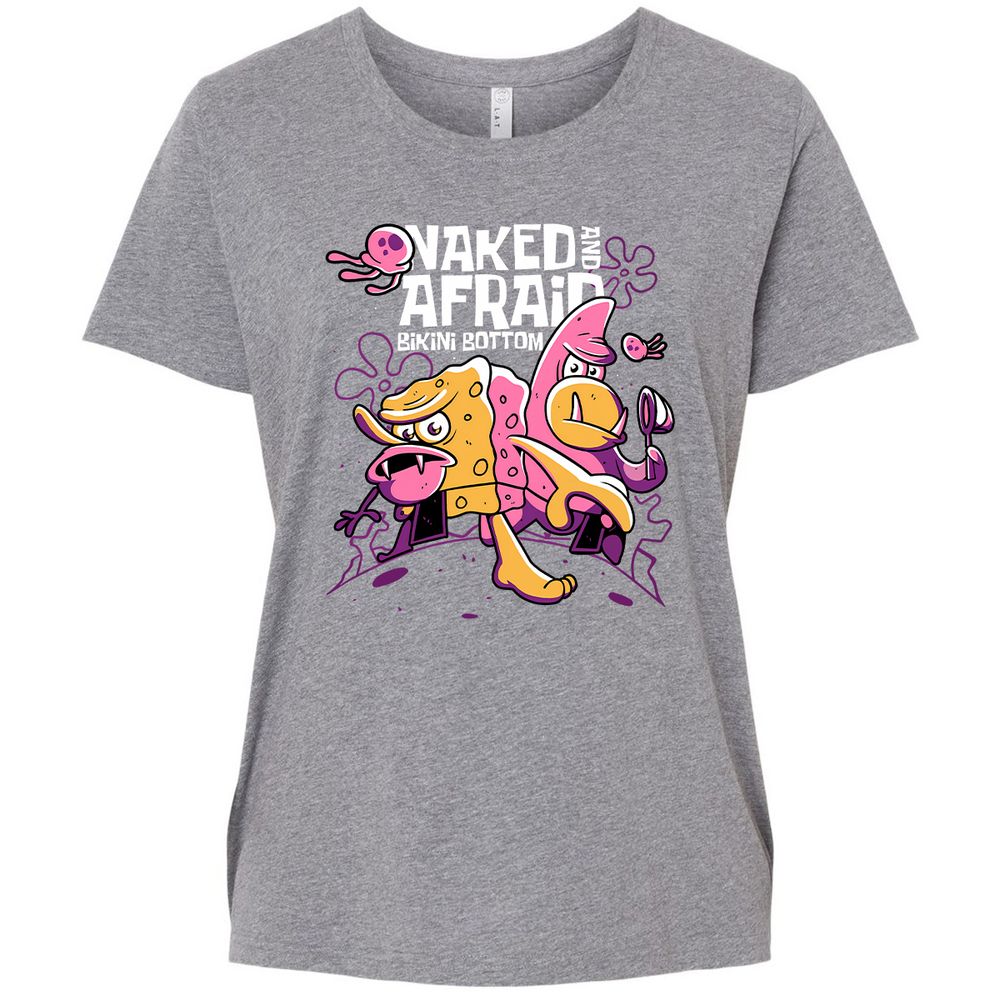 Ladies Curvy Jersey - Q1RZD6VT - Granite Heather - 9