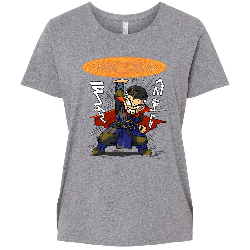 Ladies Curvy Jersey - XVGP48XG - Granite Heather - 9