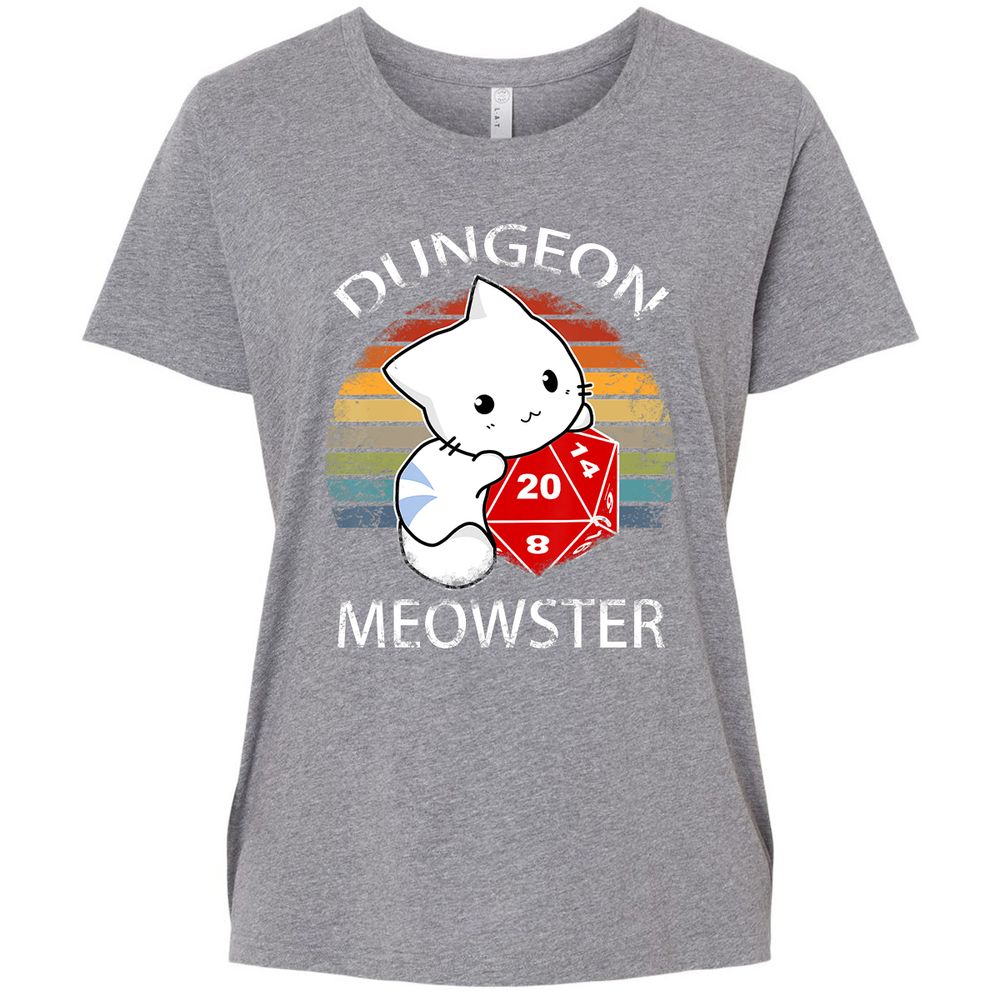 Ladies Curvy Jersey - V7MLGUN9 - Granite Heather - 9