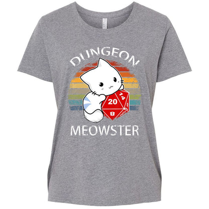 Ladies Curvy Jersey - V7MLGUN9 - Granite Heather - 9