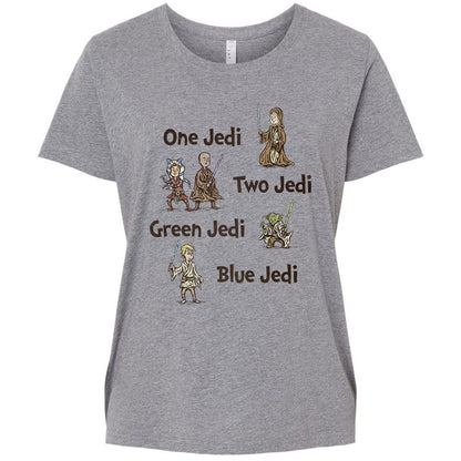 Ladies Curvy Jersey - 2RR7DS4E - Granite Heather - 9