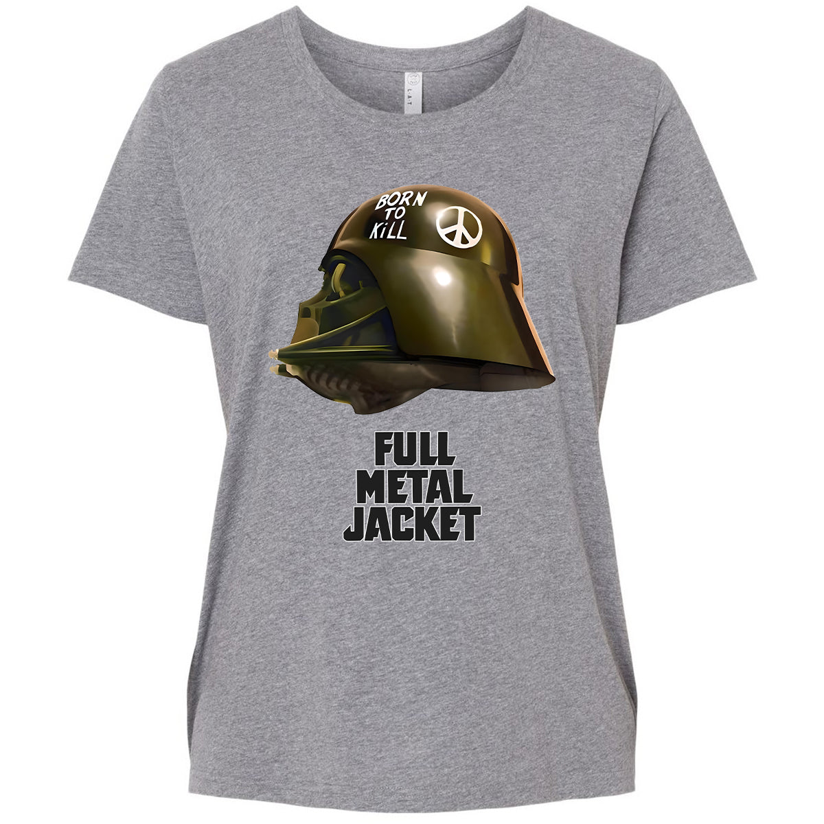 Ladies Curvy Jersey - WTRT6T34 - Granite Heather - 9