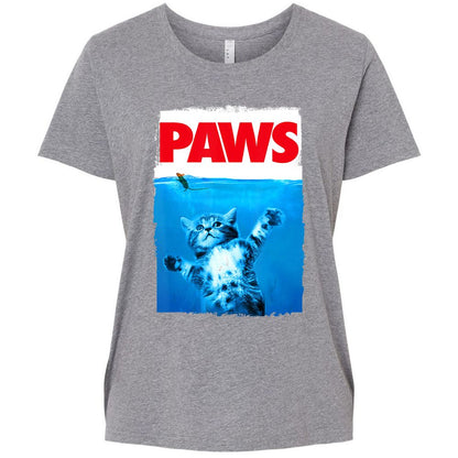 Ladies Curvy Jersey - 9G3KUY7A - Granite Heather - 9