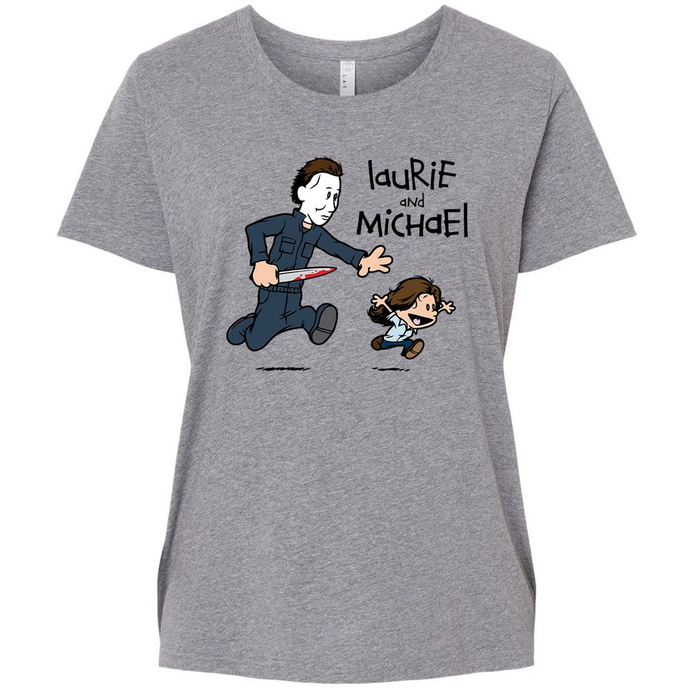 Ladies Curvy Jersey - A4SUV2S3 - Granite Heather - 9