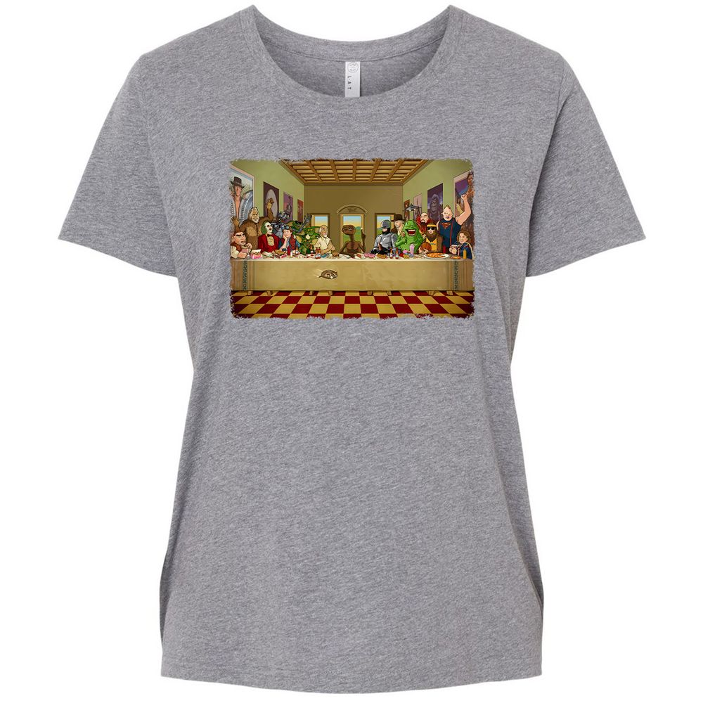 Ladies Curvy Jersey - W925JJ8M - Granite Heather - 9