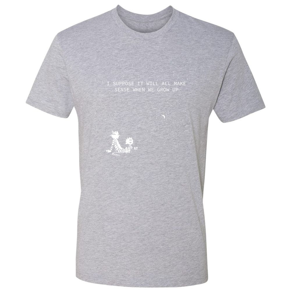 Calvin and Hobbes Stars - Heather Grey - 9