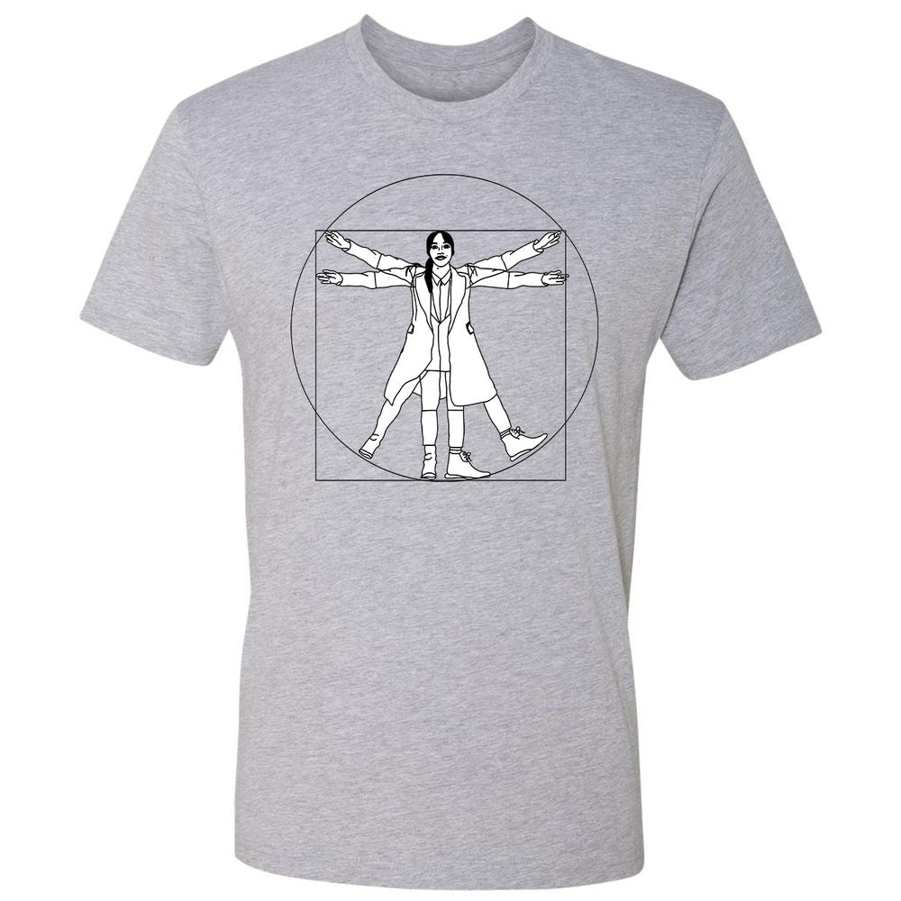 Vitruvian Philomena Cunk - Cunk on Earth - Heather Grey - 9