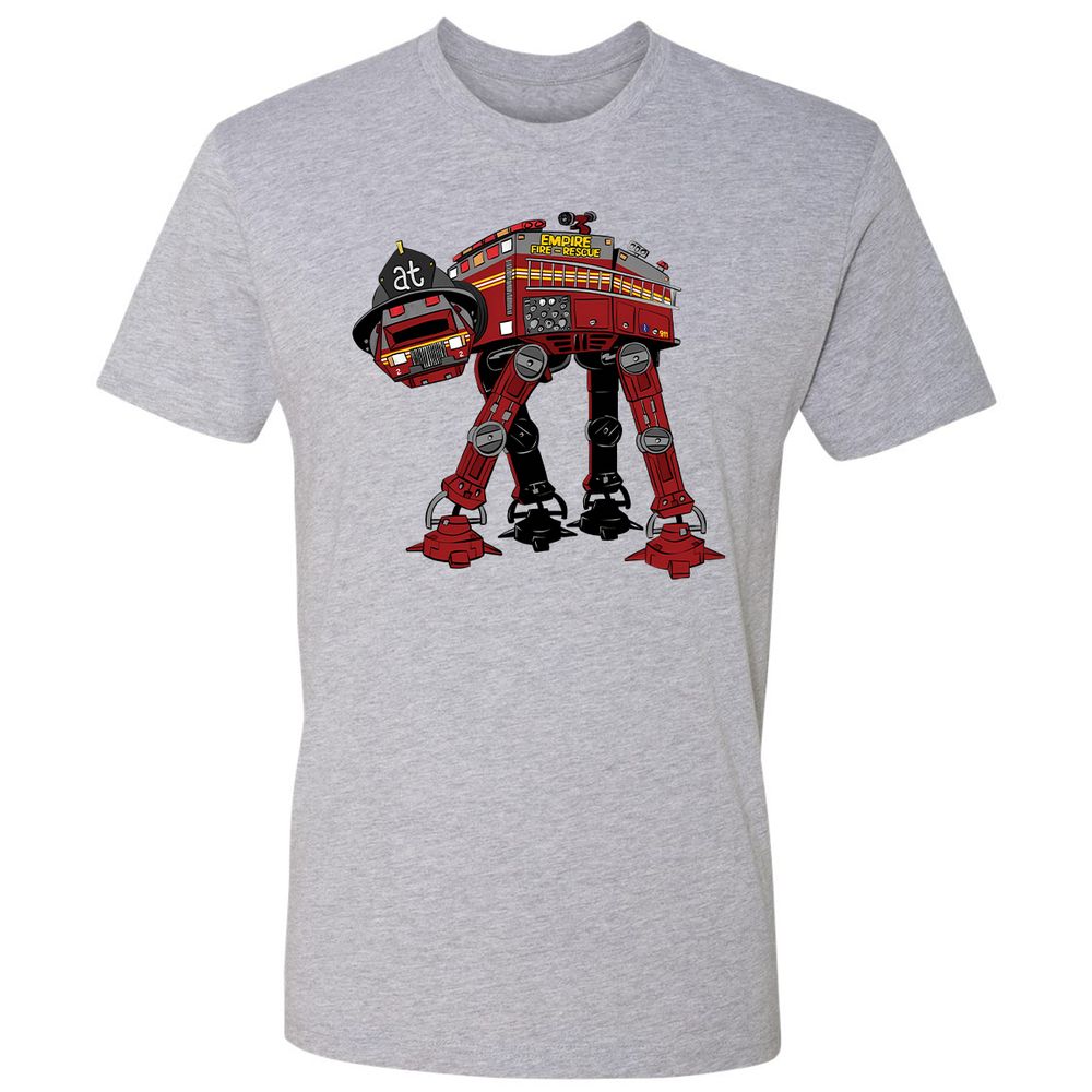 At-At Fire Truck - Heather Grey - 9